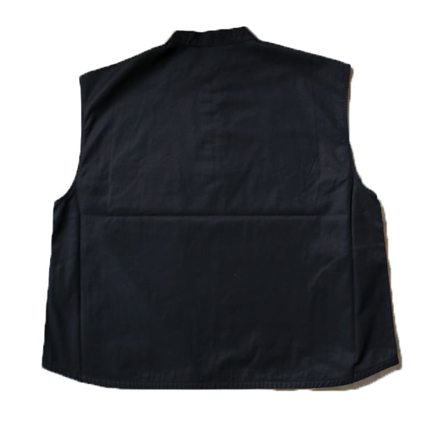 Porter Classic GABARDINE STAND COLLAR VEST ポータークラシック