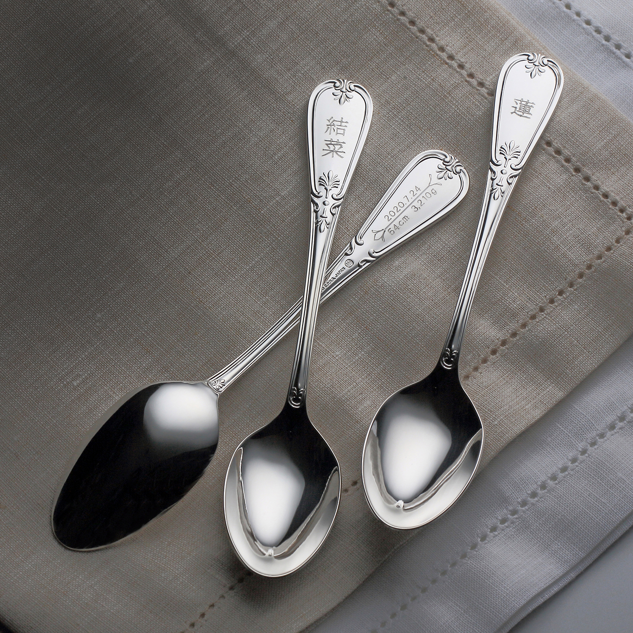 洋白銀器 バースレコードスプーン 桐箱入れ | LUCKYWOOD｜ラッキーウッド