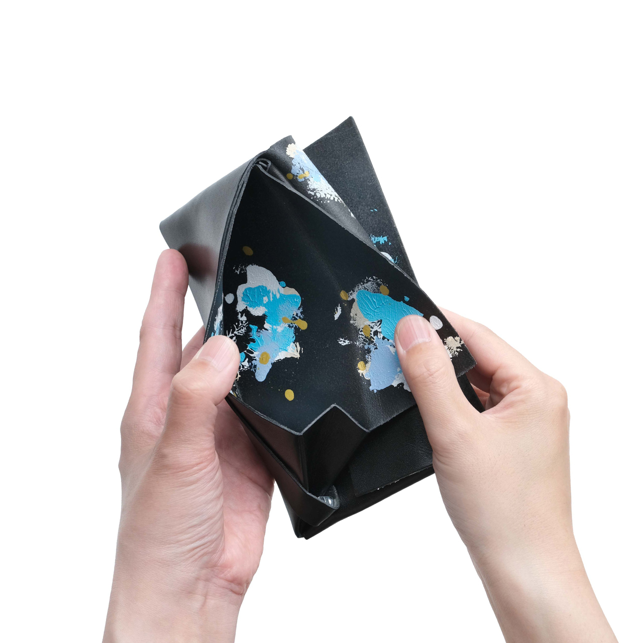 オンラインショップ限定】青竜 ロングウォレット ブラック×青竜 | 所作