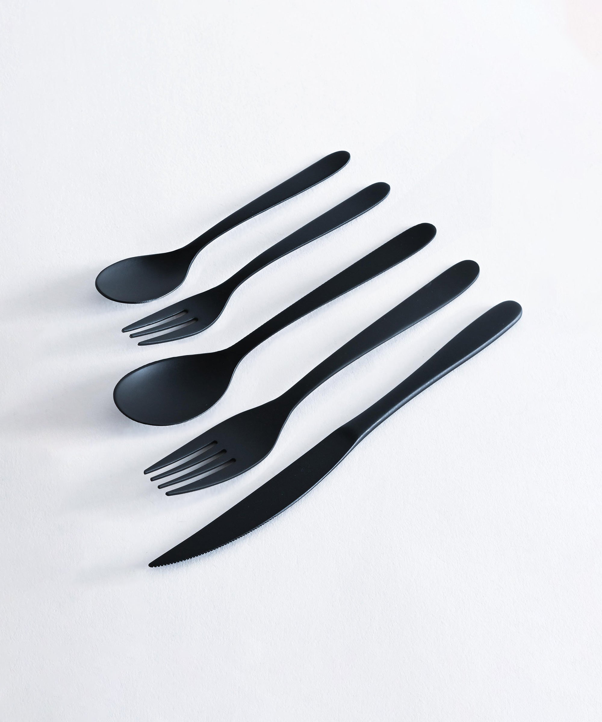 ナガオ】フェスタン デザートスプーン マットブラック – BASIC AND