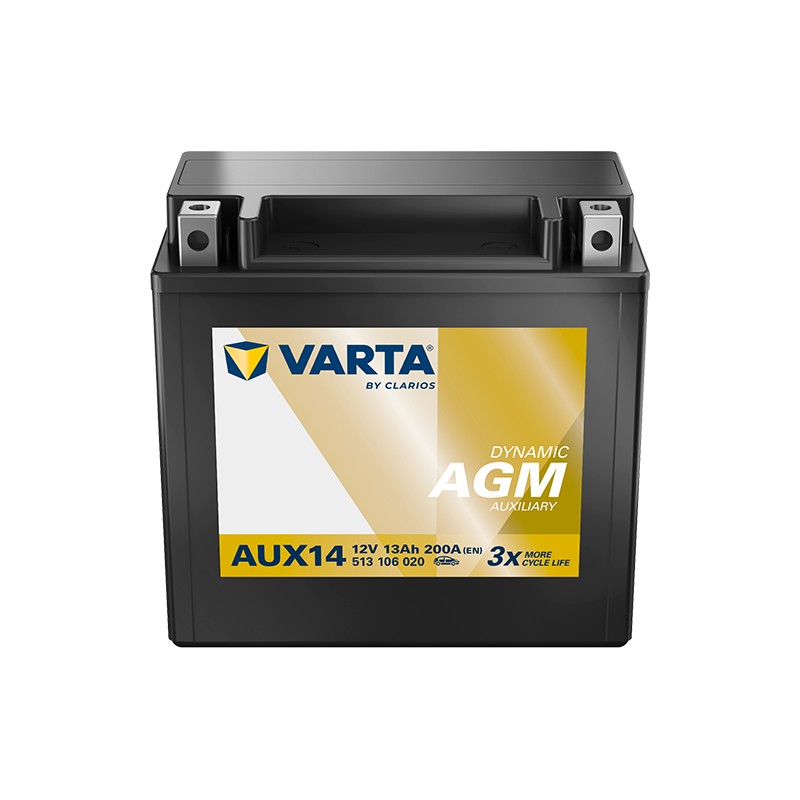 Varta AUX14. Batería auxiliar para coche Varta 13Ah 12V