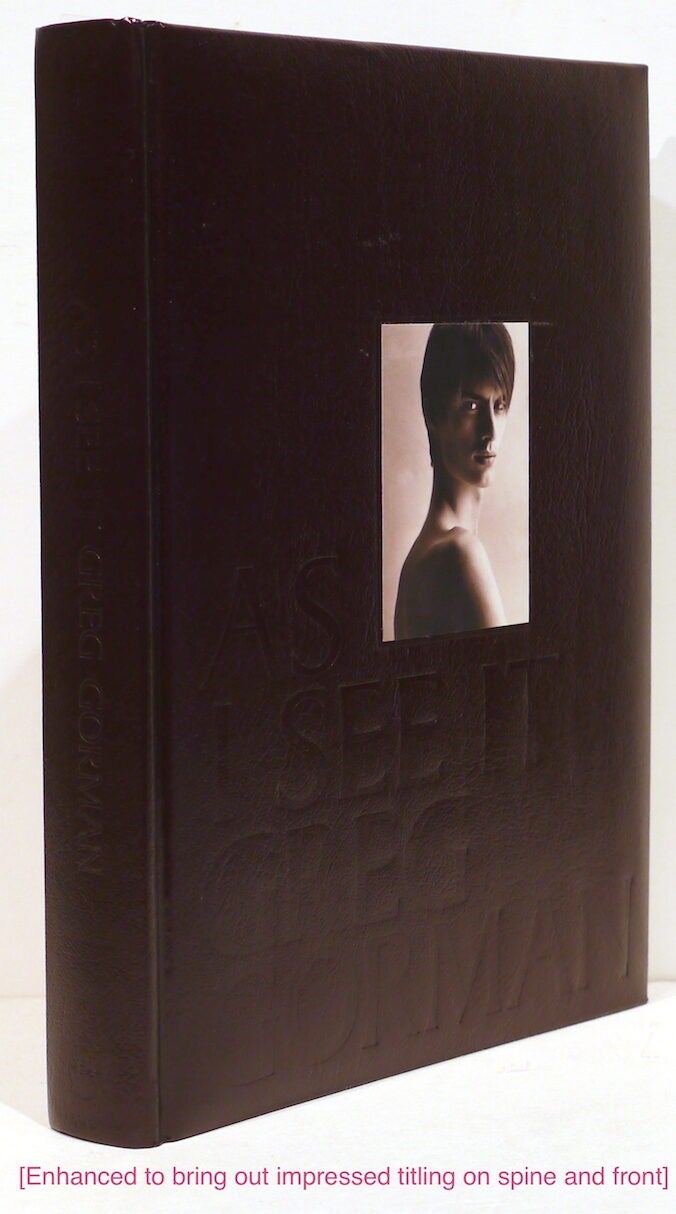 As I See It | Greg Gorman | First edition
