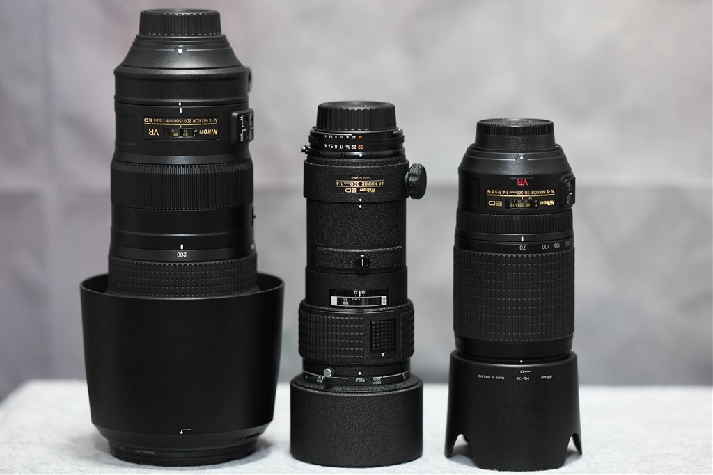 激安1万円AF NIKKOR 300mm f4を他のレンズと比べてみた』 ニコン D850