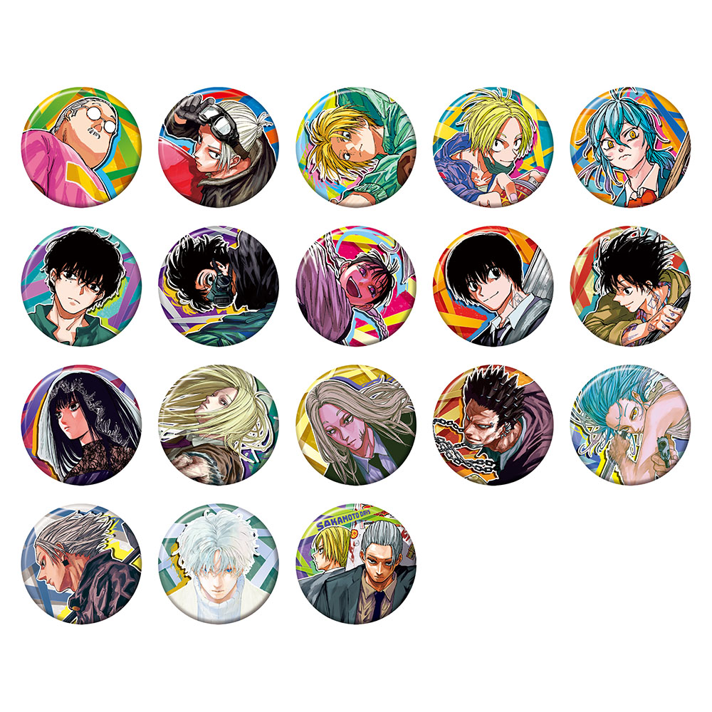 南雲 サカモトデイズ デコレクション缶バッジ 上海 中国 ジャンプ