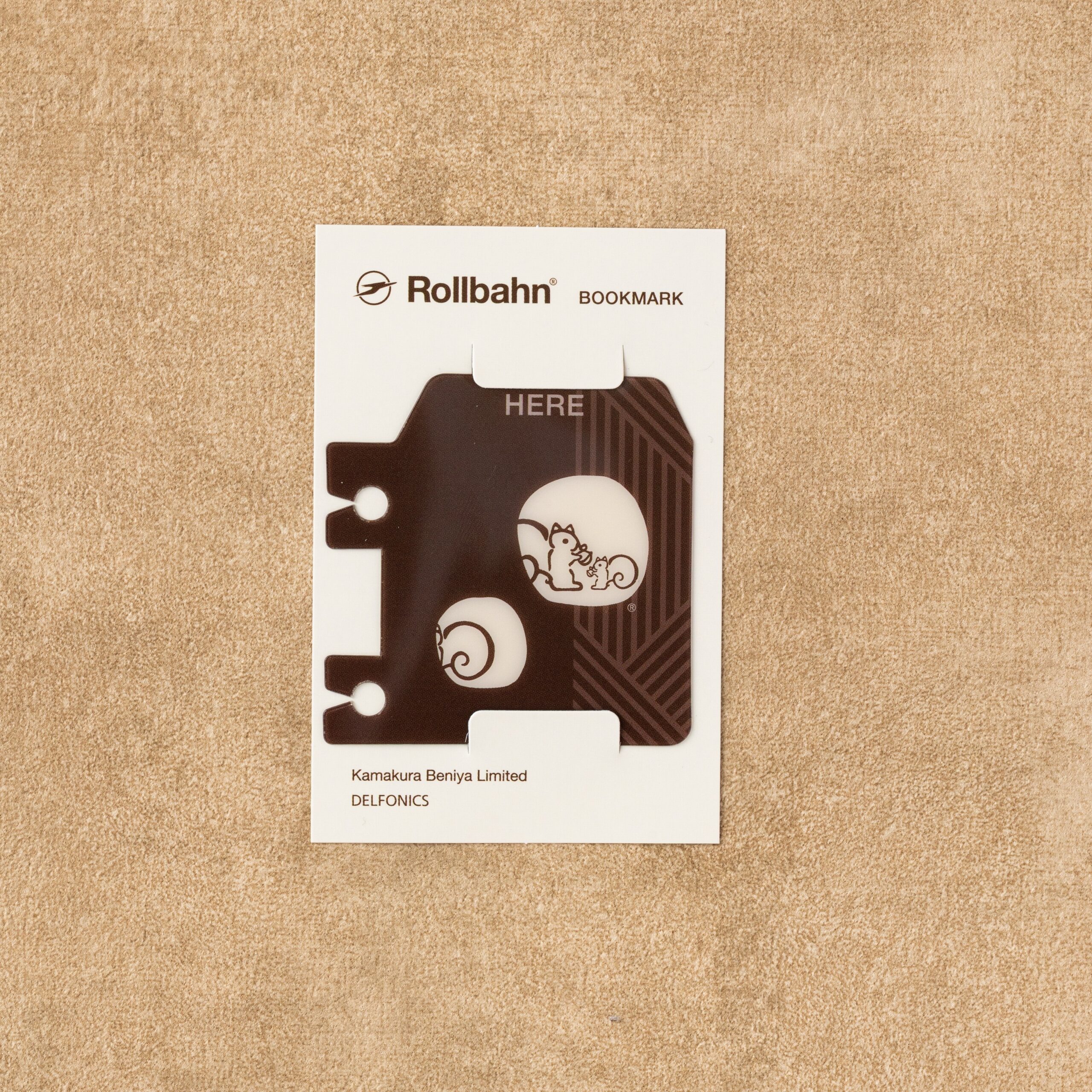 ロルバーン「ポケット付メモ L」「ブックマーク」「チャーム」の詳細