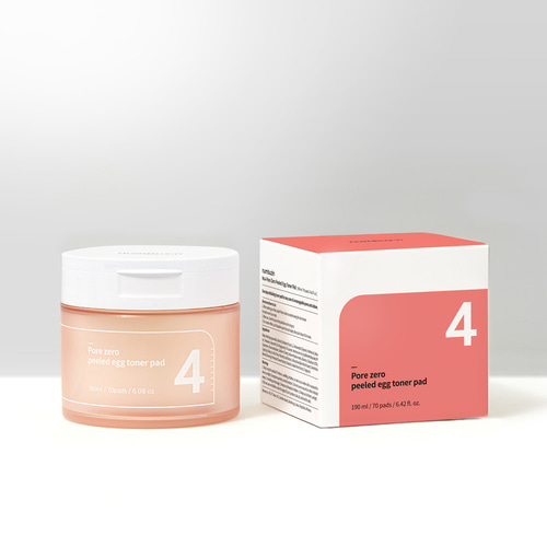 4番 毛穴ゼロたまご肌トナーパッド - ナンバーズイン日本公式ショップ