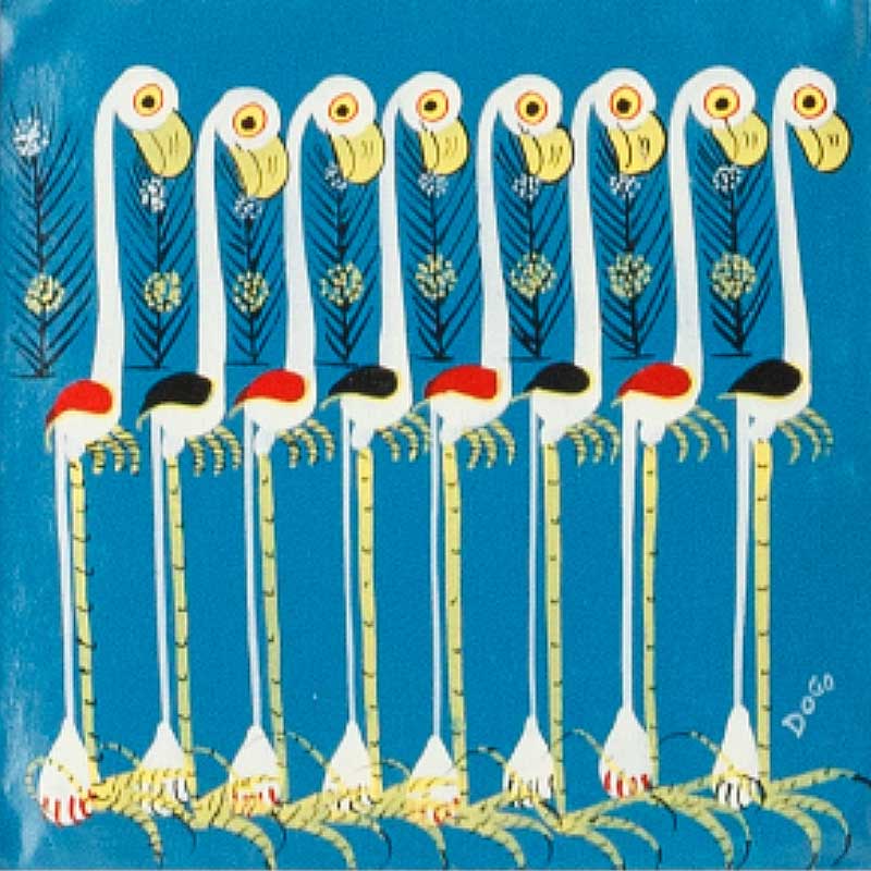 アフリカンアート11 / フラミンゴ | ボー・デコール オンラインショップ