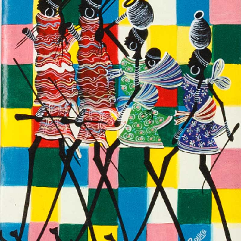 アフリカンアート24 / 4人のレディ | ボー・デコール オンラインショップ