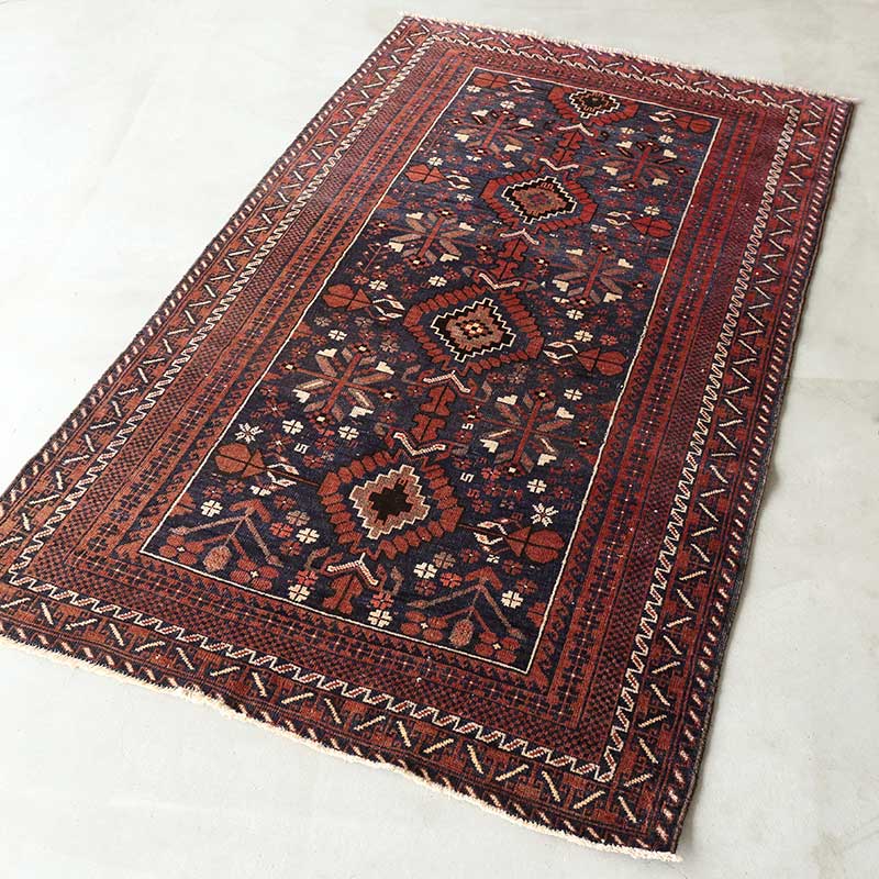 トライバルラグ [バルーチ] / 1980年代 / OR1027 | ボー・デコール