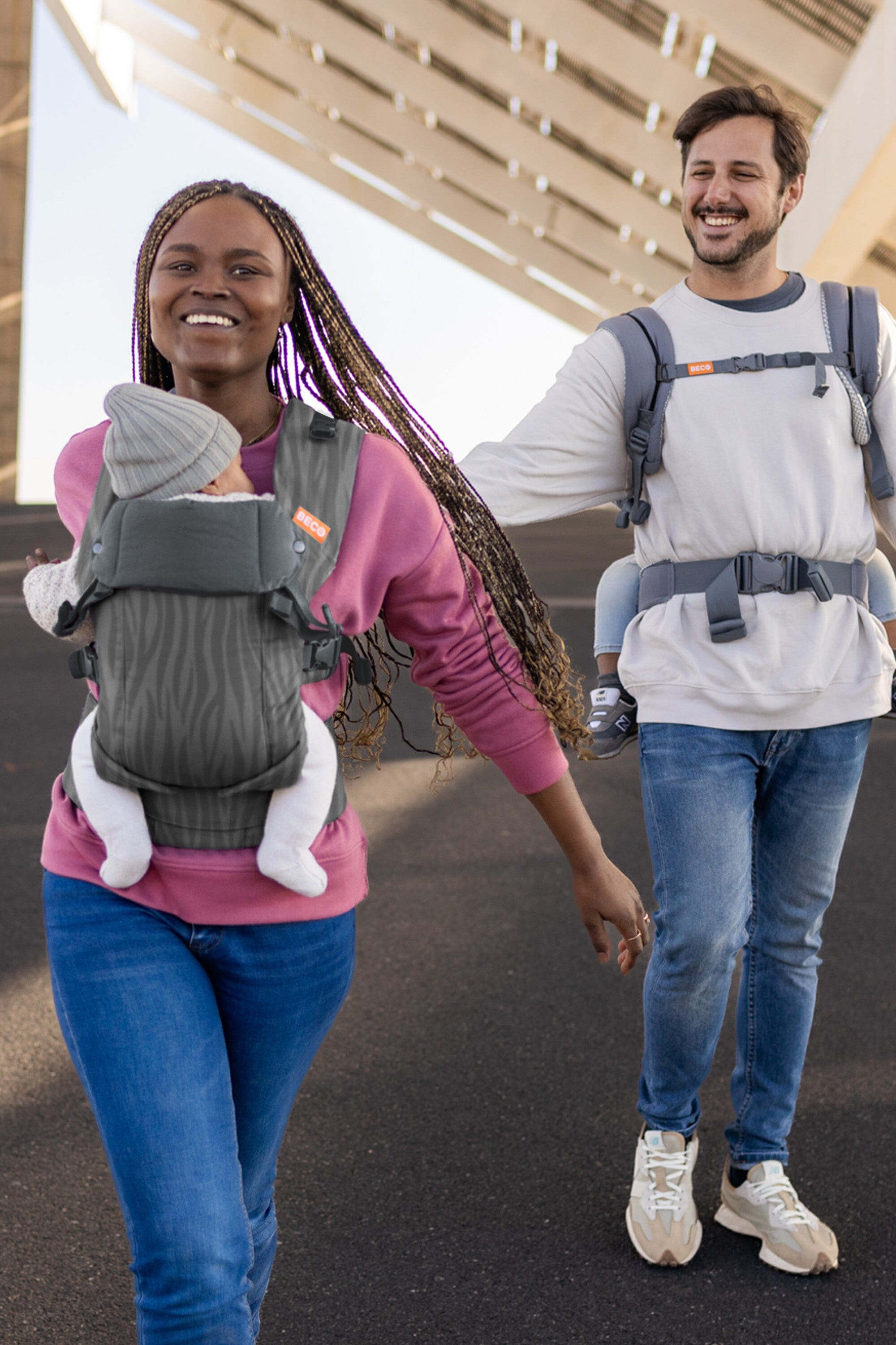 Beco Gemini Baby Carrier Dark Zebra – Beco Baby