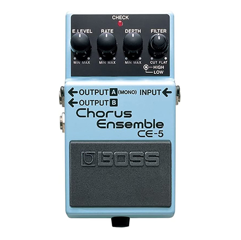 BOSS / CE-5の特徴と使い方などをレビュー。暖かみある音痩せも少なく