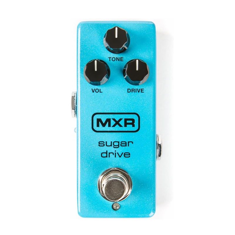 MXR / SUGAR DRIVEの特徴と使い方をレビュー。音の芯を残したまま自然