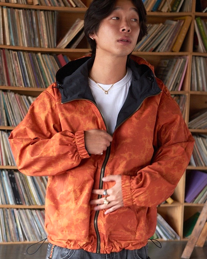 Reversible camo nylon jacket – BELVET