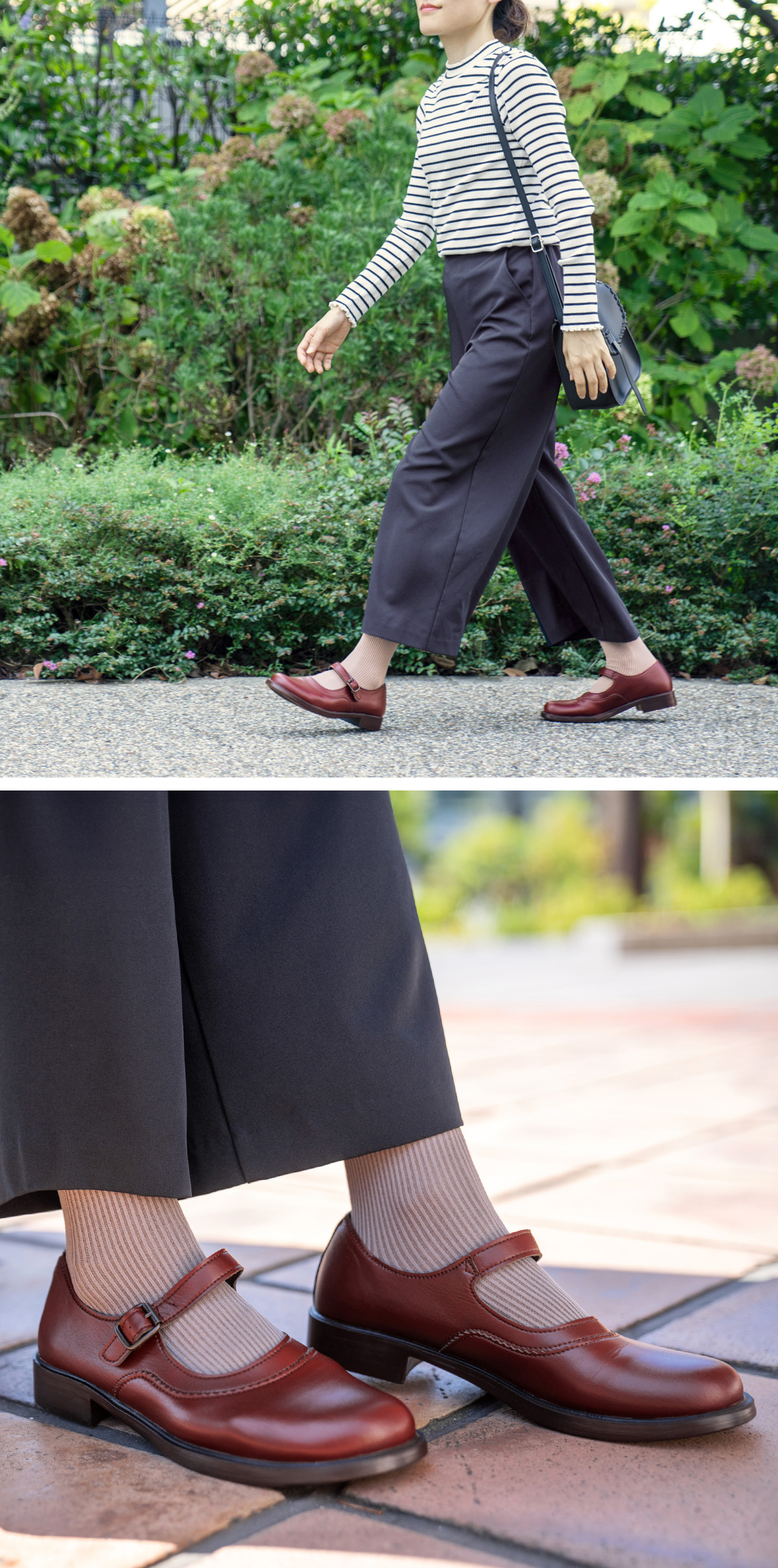 フラットシューズ ストラップシューズ パンプス ローヒール 発表会