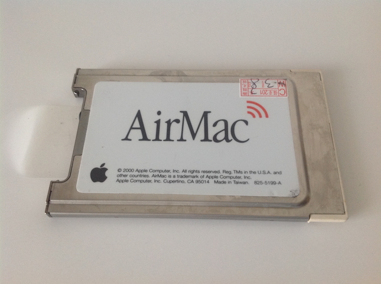 Apple AirMac 2000年製 ネットワークカード Apple AirMac 2000年製