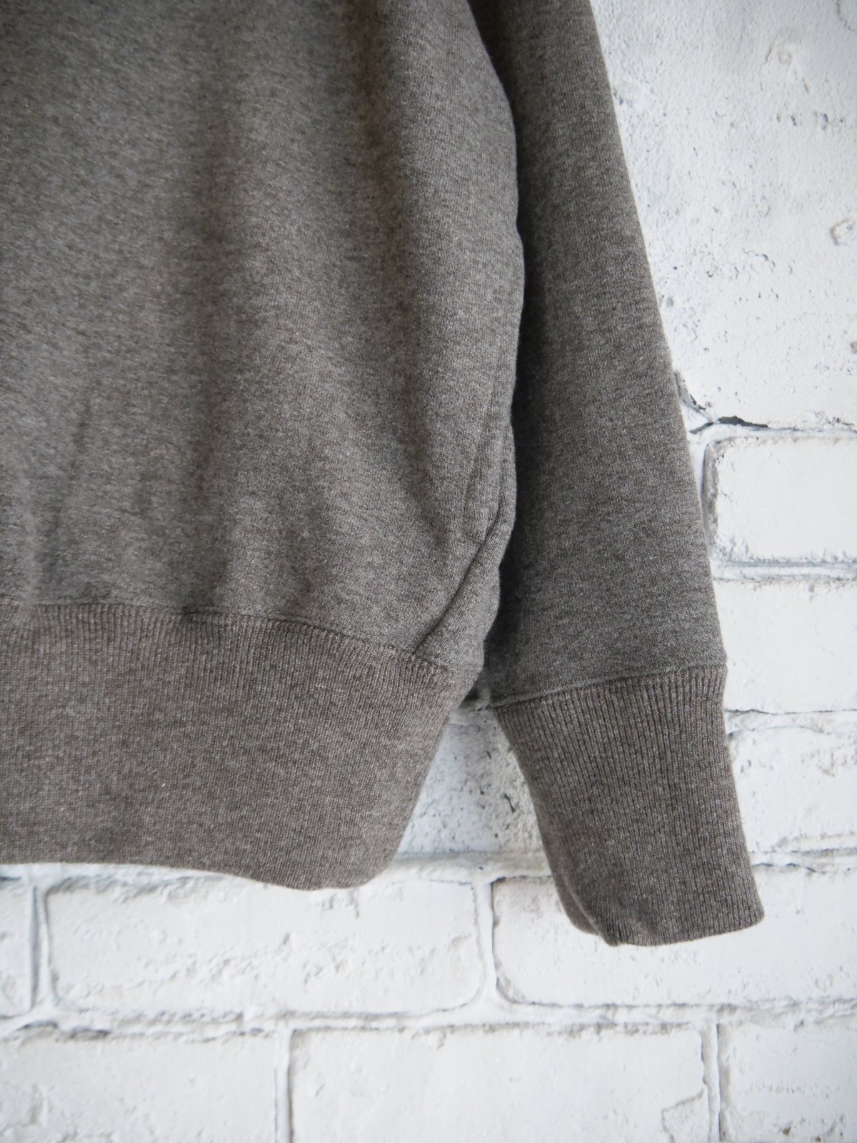 Slopeslow Wool French Terryturtle neck sweatshirt スロープスロウ