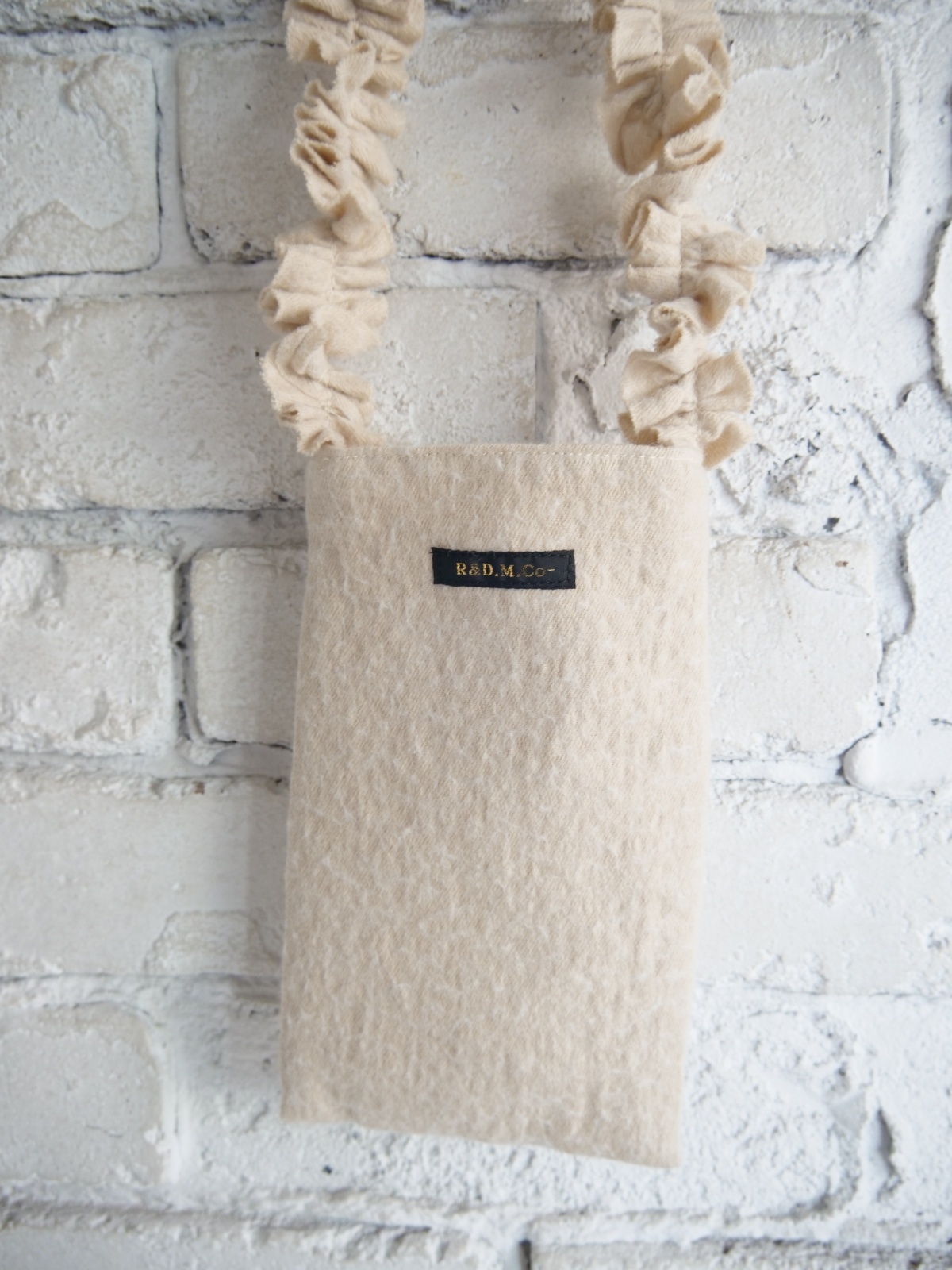 R&D.M.Co- / OLDMAN'S TAILOR FRILL SHOULDER BAG オールドマンズ