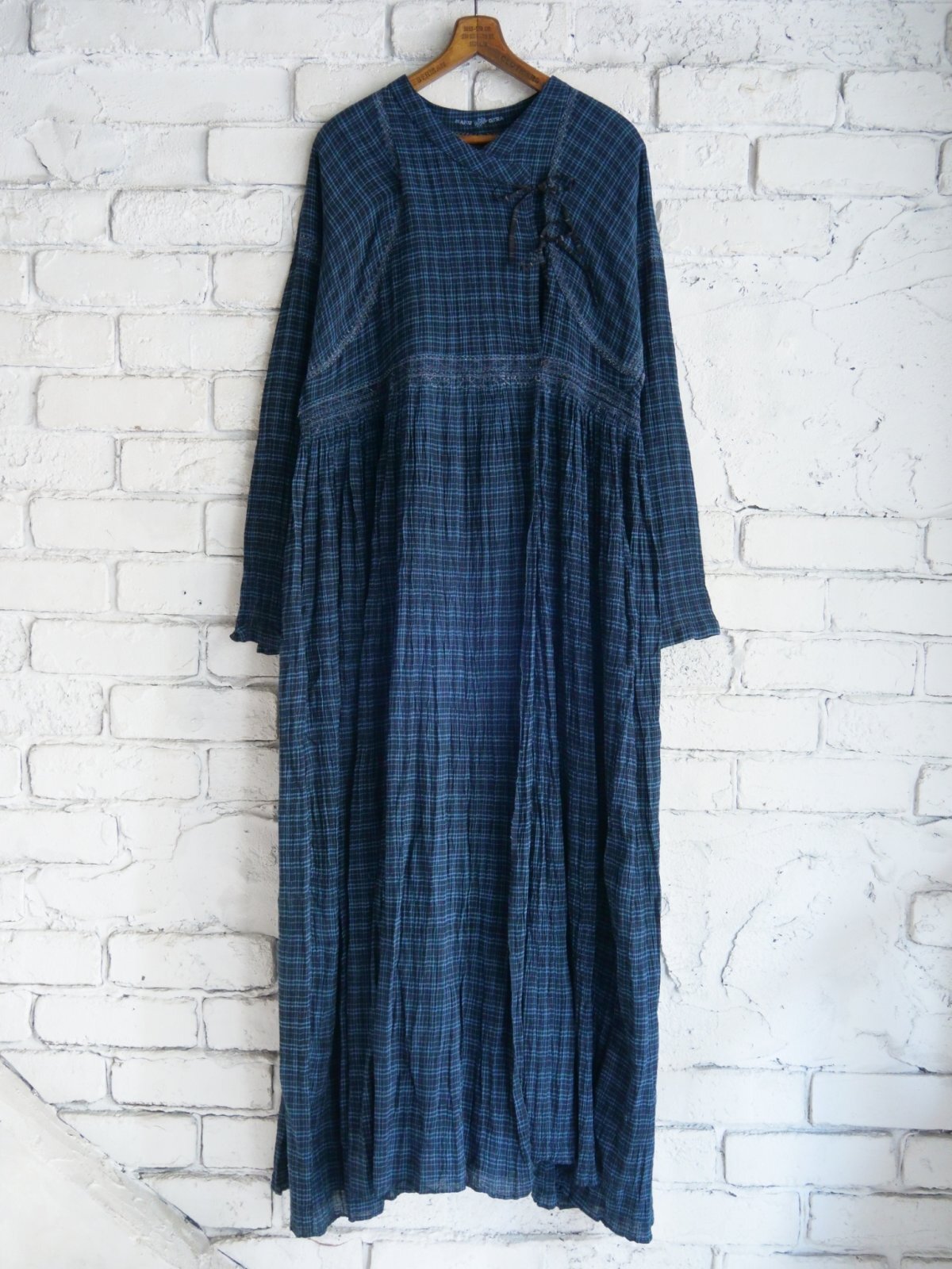 maku textiles GIRA cotton Handwoven Dress マクテキスタイルズ