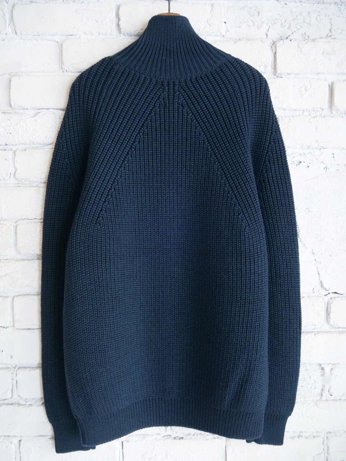 BATONER【MEN'S】SIGNATURE TURTLE NECK KNIT バトナー シグネチャー