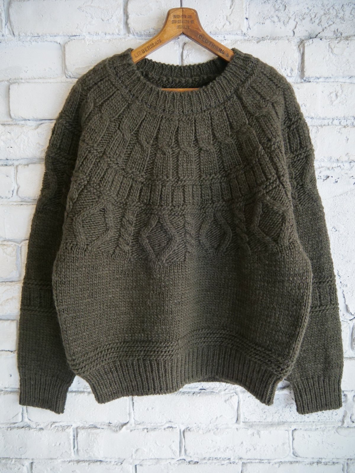 BATONER【WOMEN'S】SPREAD ALAN CREW NECK バトナー スプレッドアラン