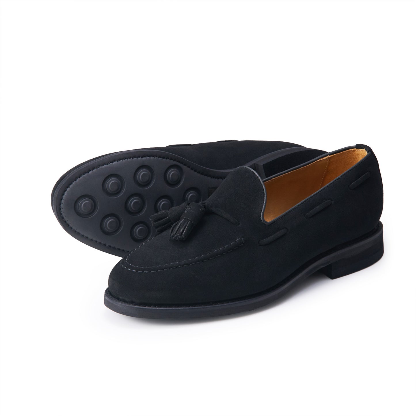 Berwick1707 | タッセルローファー スエード | 8491SBVIBK – バー