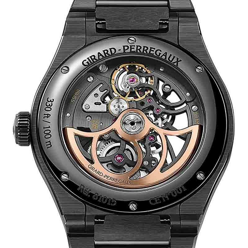 GIRARD-PERREGAUX LAUREATO SKELETON CERAMIC ジラール・ペルゴ