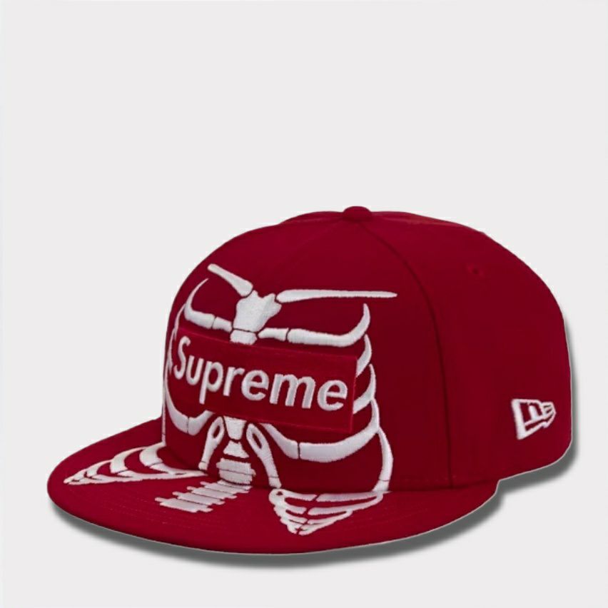Supreme シュプリーム 2025SS Bones Box Logo New Era Cap ボーンズ