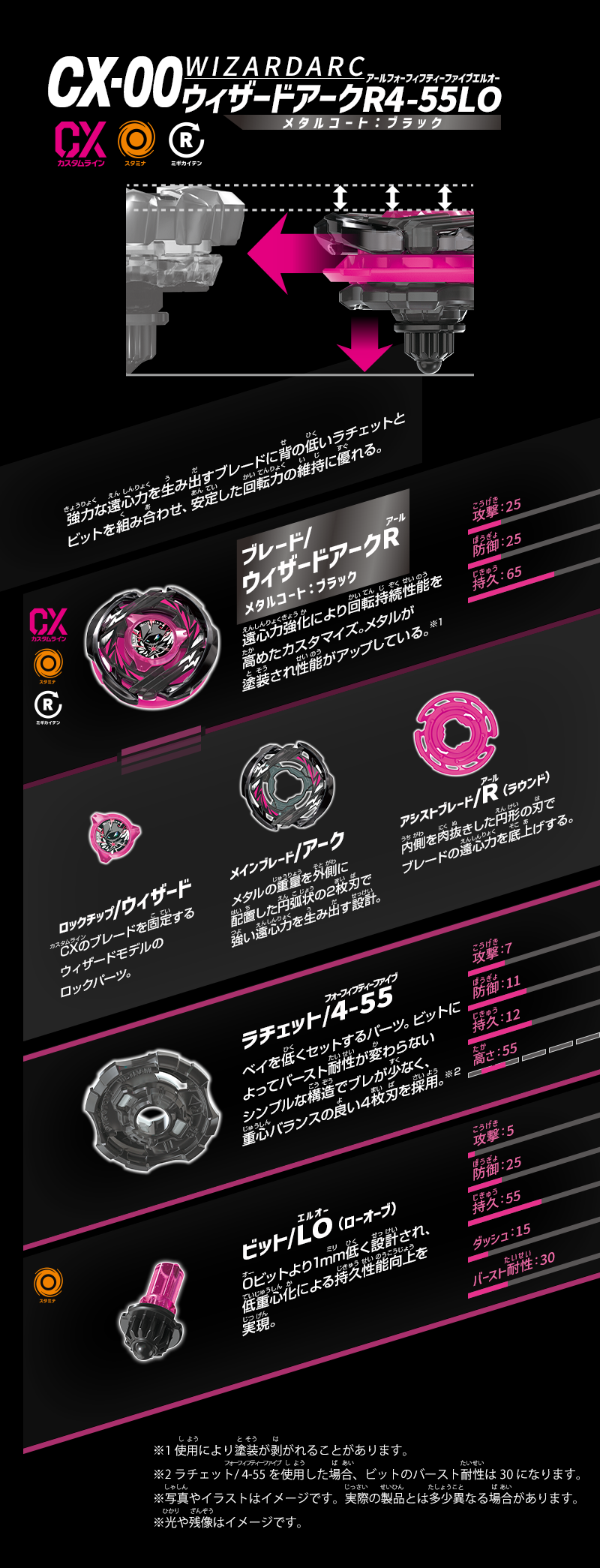 CX-00 ブースター 【アプリ・イベント限定】ウィザードアークR4-55LO