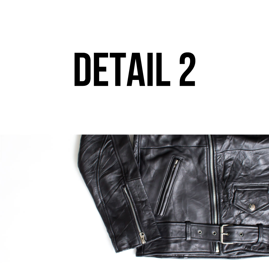 Red-Mohican 本革 レザージャケット ライダースジャケット 裏地