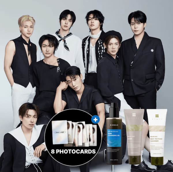 韓国8人組ボーイズグループATEEZがモデルの大人気韓国ブランド＜BRMUD