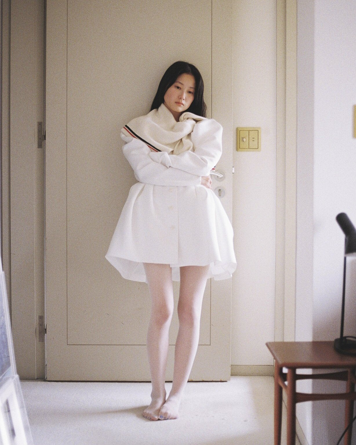 BIBIY. MADE | DOROTHY PUFF DRESS WHITE｜Bibiy.