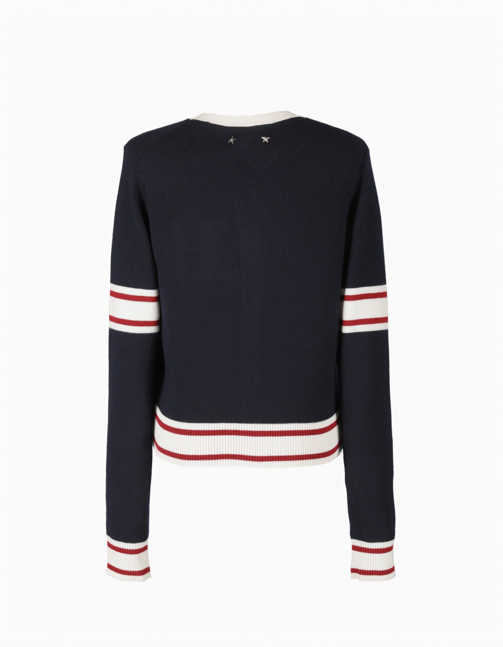 BIBIY. MADE | B. CLUB TIE CARDIGAN NAVY｜Bibiy.