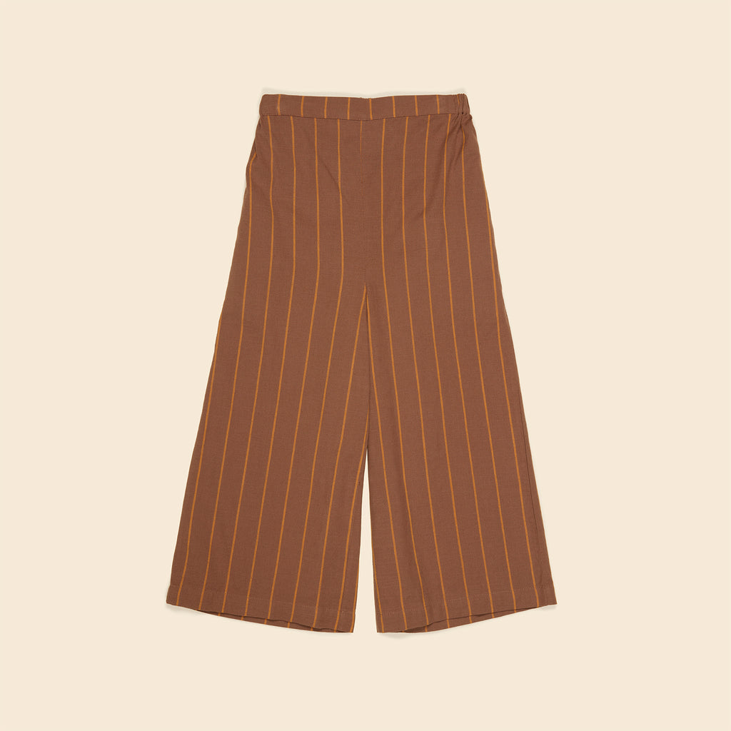 Apolina Tippi Culotte Trouser Winter Stripe Hazel | BIEN BIEN