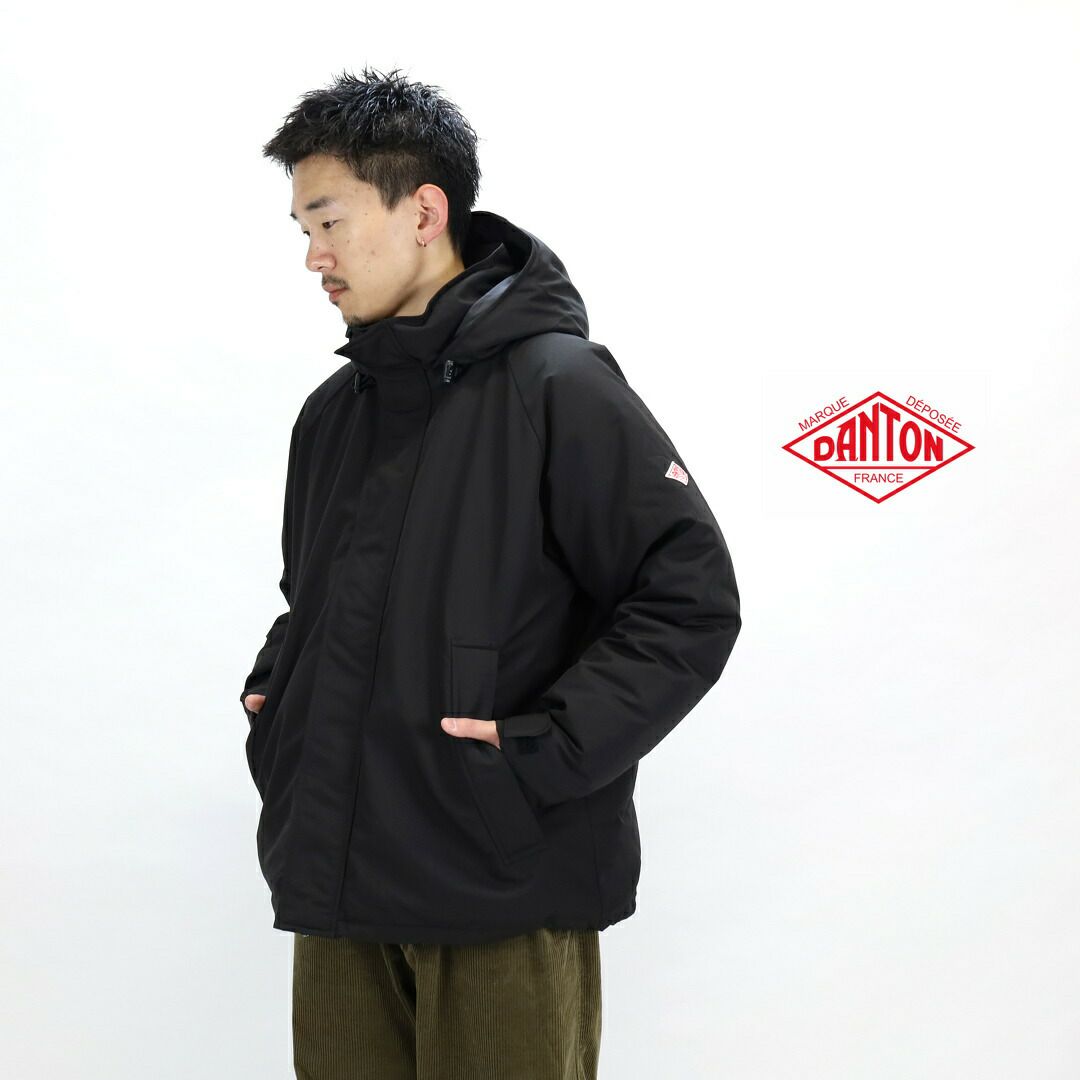 ダントン DANTON/ウールライクポリエステル ミドルダウン フード