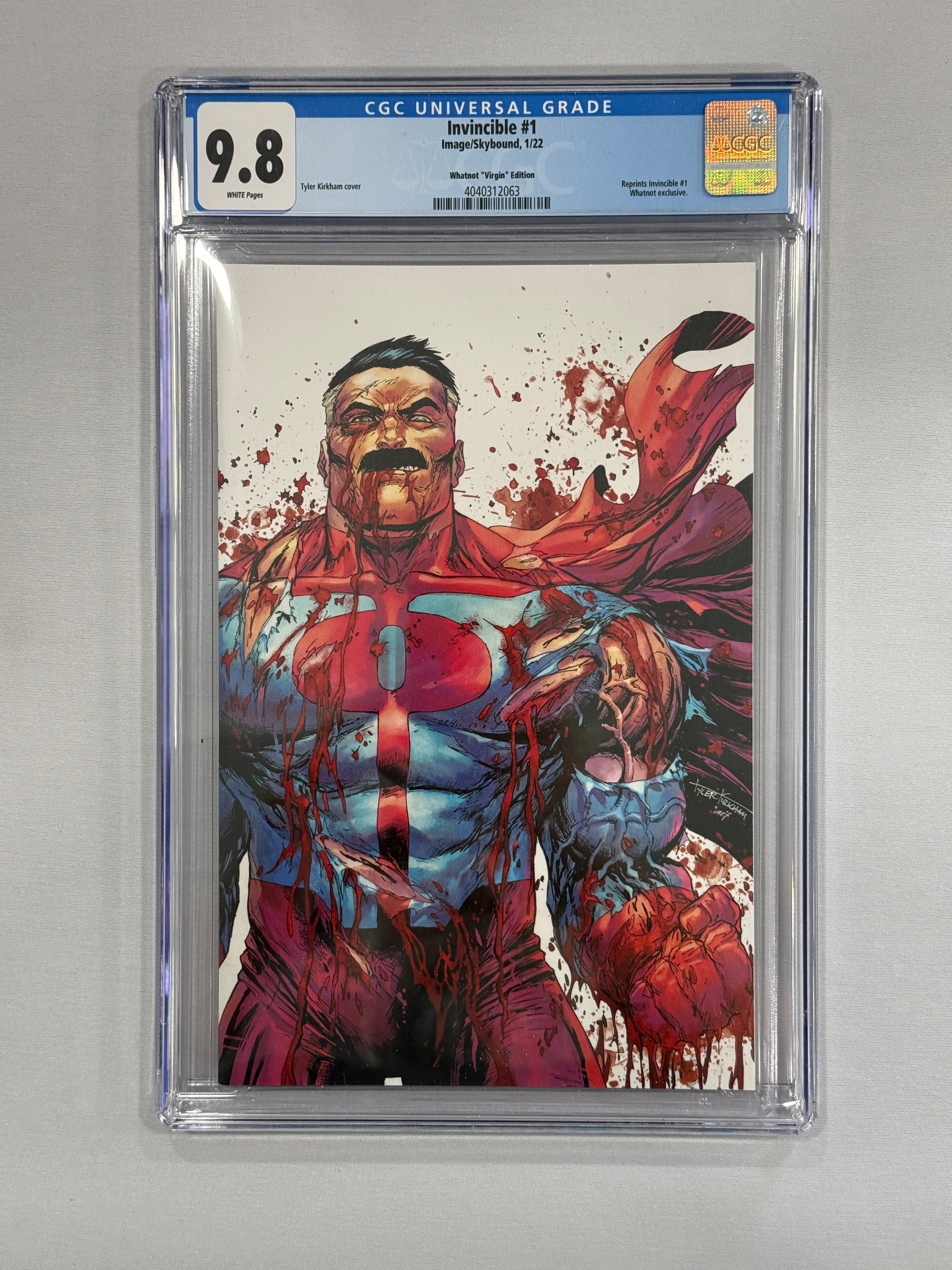 Invincible 1 | Skybound | CGC 9.8 Omni-Man Virgin Variant – Big Clutch