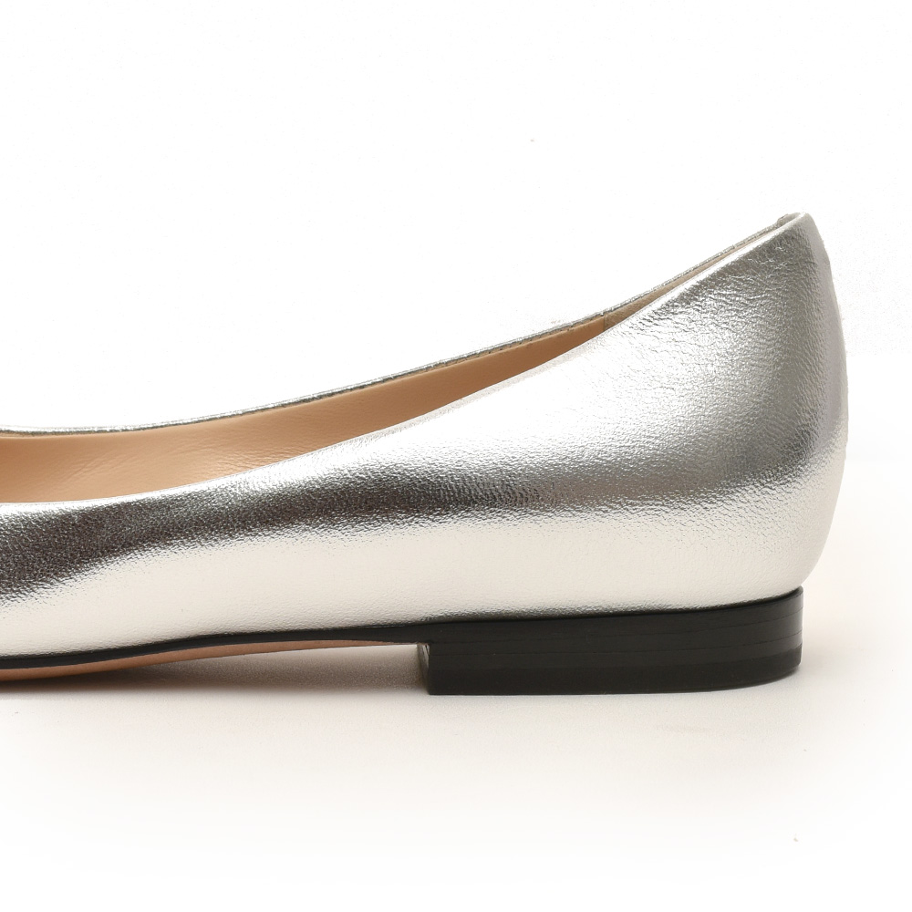 ペリーコ フラットシューズ 38 ツイード ホワイト ペリーコ フラット