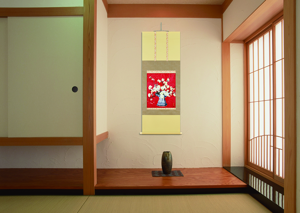 つかのま（軸装） | 商品紹介 | 美術品複製画販売サイト | 美術趣味