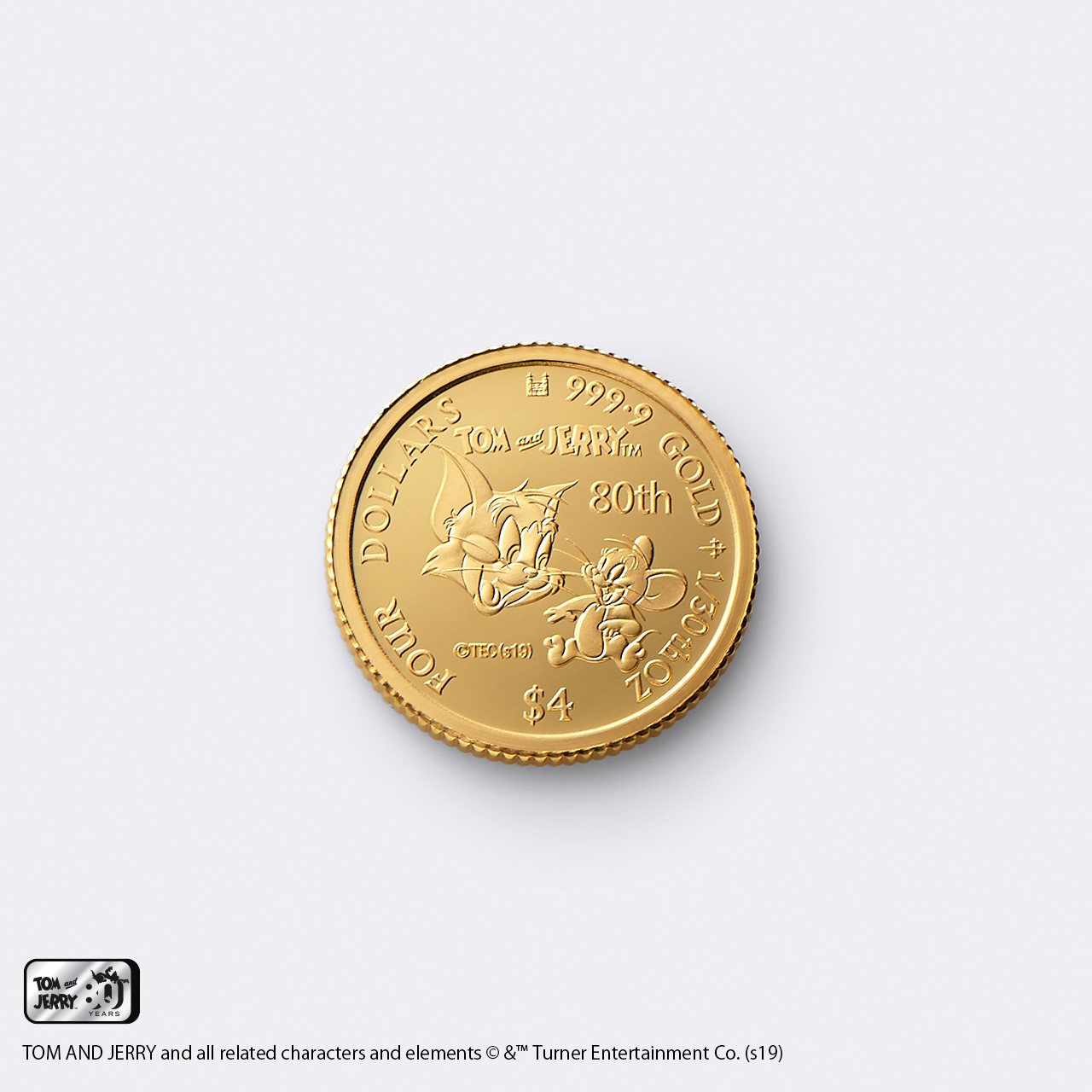 トムとジェリー 生誕80周年記念硬貨発売中! | 特集コンテンツ一覧
