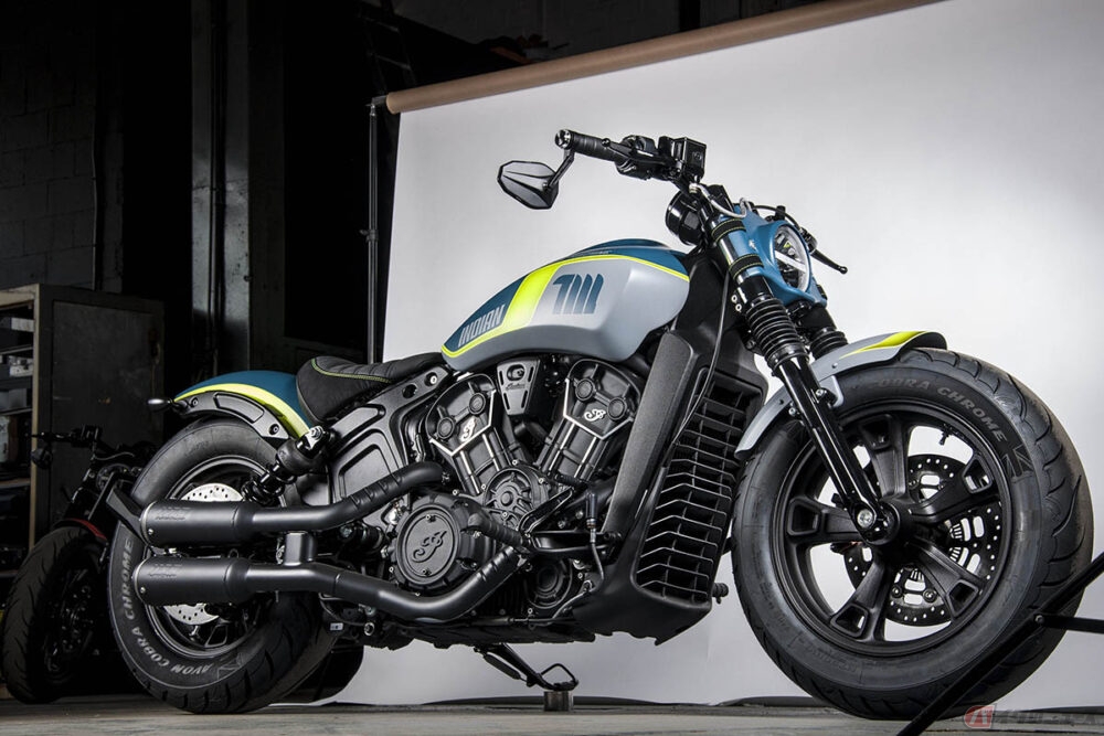 インディアンモーターサイクル「Scout Bobber Sixty」 アレンジを加え
