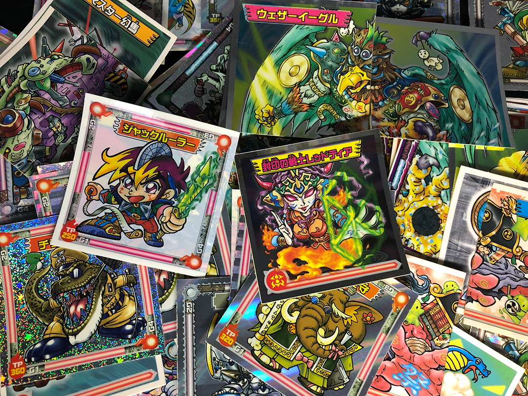 ガッツ！シンクロXチョコ「シンクロXシール」リスト75種まとめ 試供品