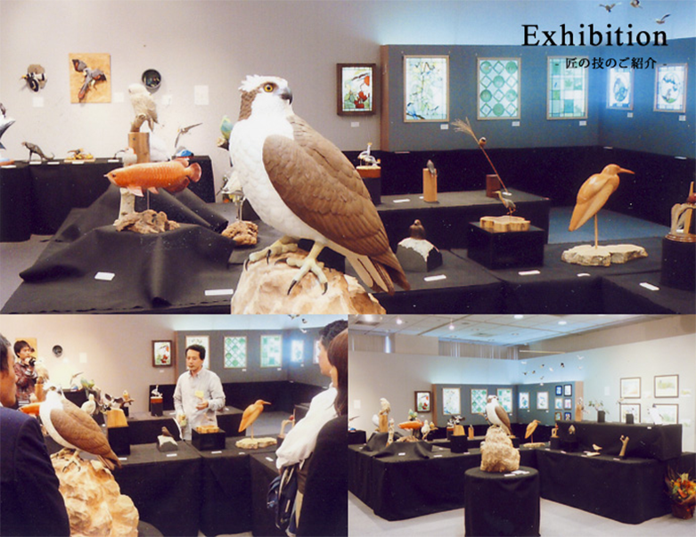 匠の「技」｜鳥の工房つばさ｜世田谷と伊豆高原のバードカービング