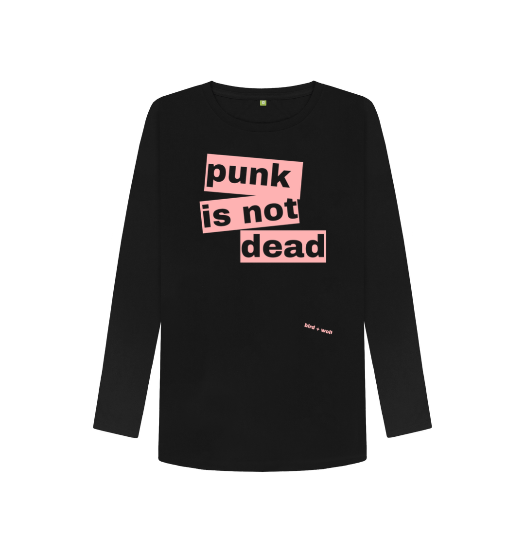 パンク・イズ・ノット・デッド ロングスリーブTシャツ（ピンク