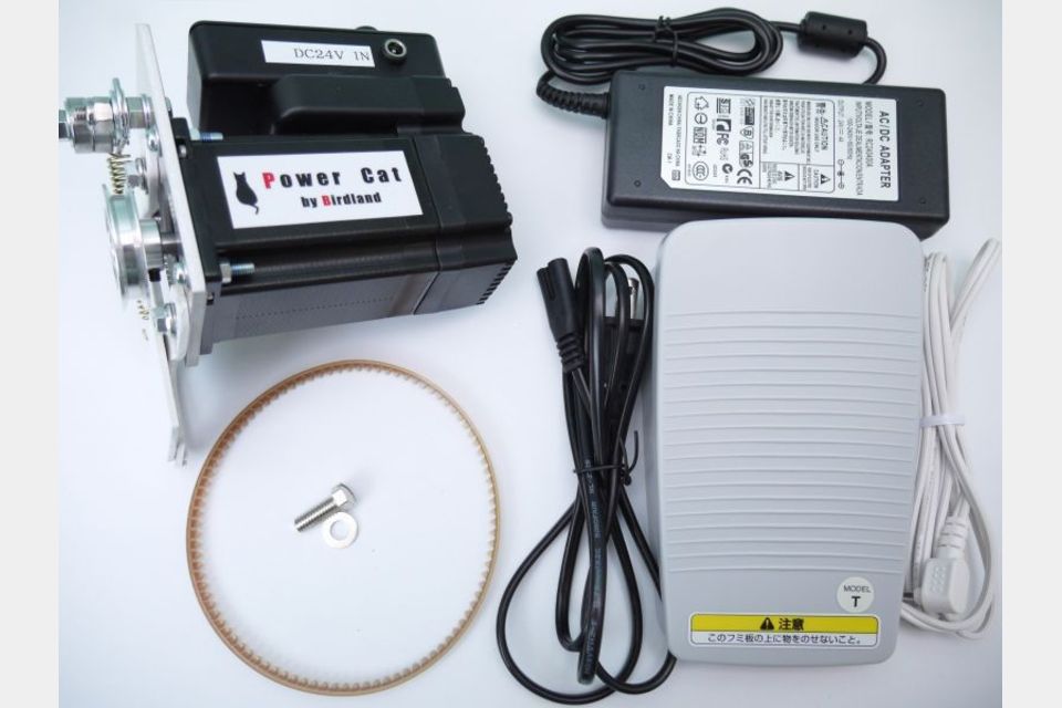 ミシン用 小型DCモーター パワーキャット 極低速〜中速 強力□新型