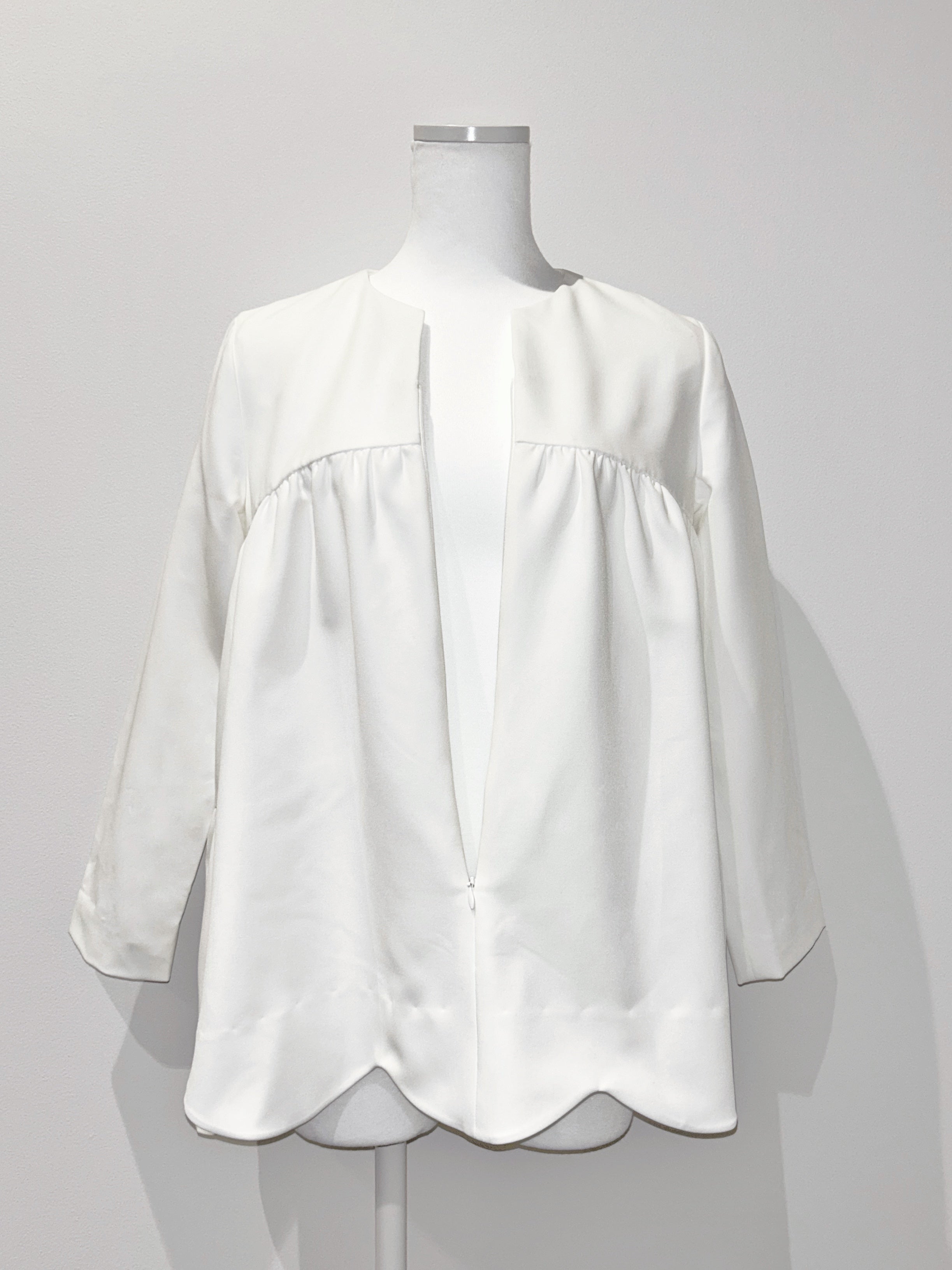 美人トップス（ホワイト）【お上品な授乳服のお店bitnabi】