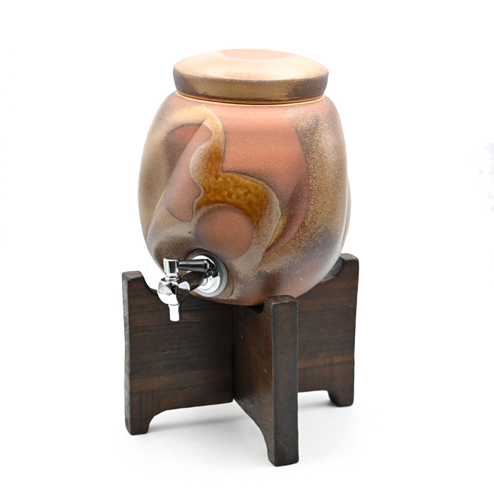 備前焼 焼酎サーバー（台付き） 窯元:武田工房 - 備前焼通販ギャラリー