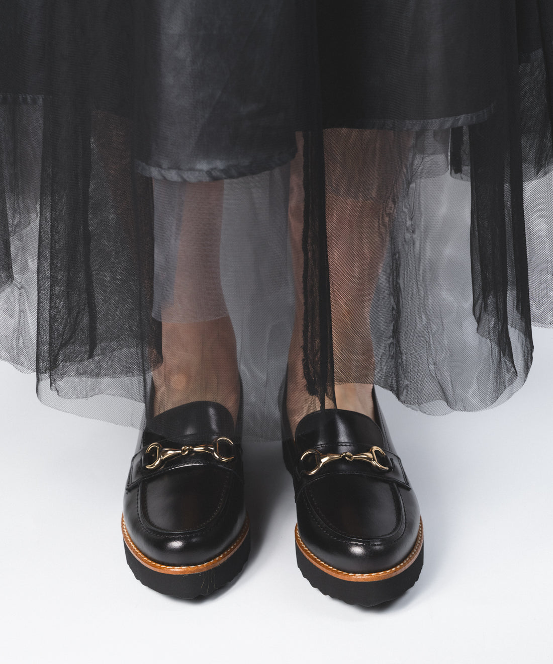 BONTRE/厚底ビットローファー/16951