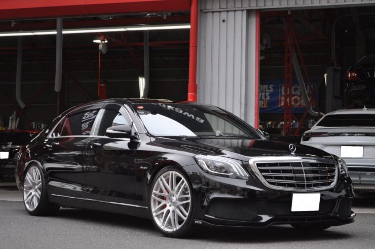 X222 S560 Maybach×BRABUSグリル