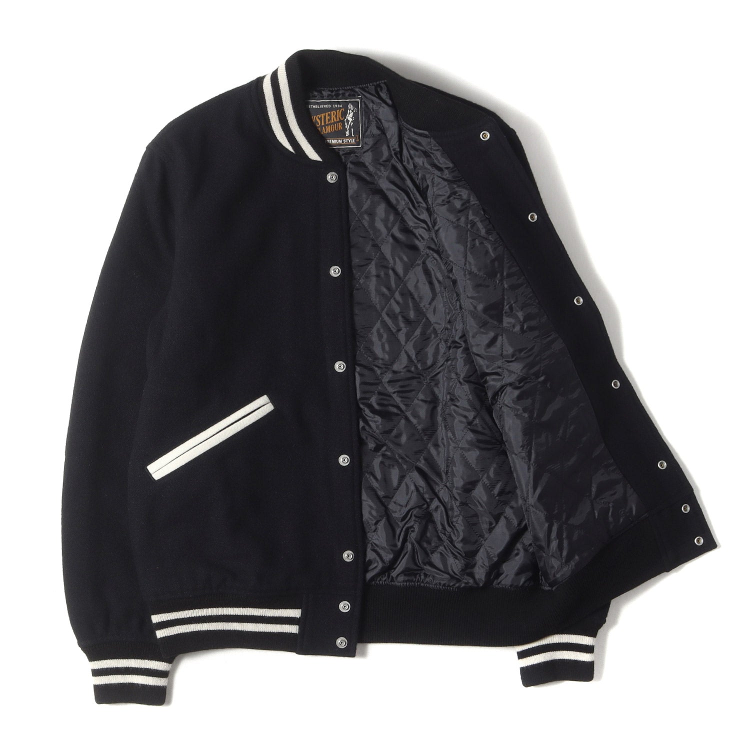 HYSTERIC GLAMOUR (ヒステリックグラマー) HYSTERIC INC 刺繍 メルトン