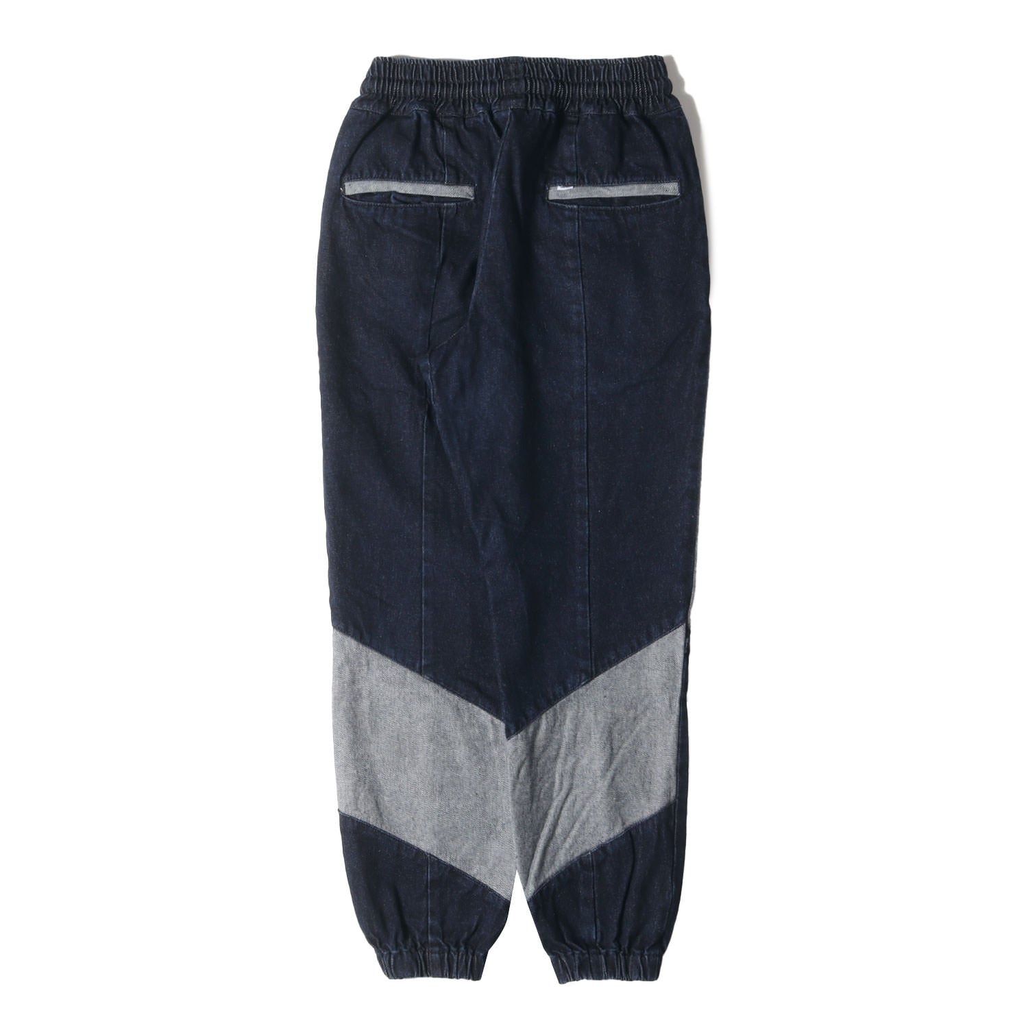 A Elegantes SAPEur (サプール) テーパード デニム トラックパンツ