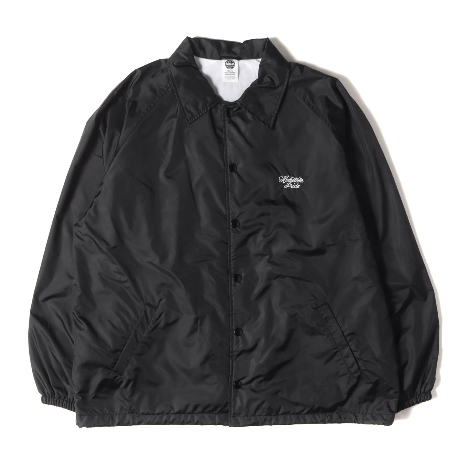 22AW 東京インディアンズ ブランドロゴ刺繍 ナイロン コーチジャケット